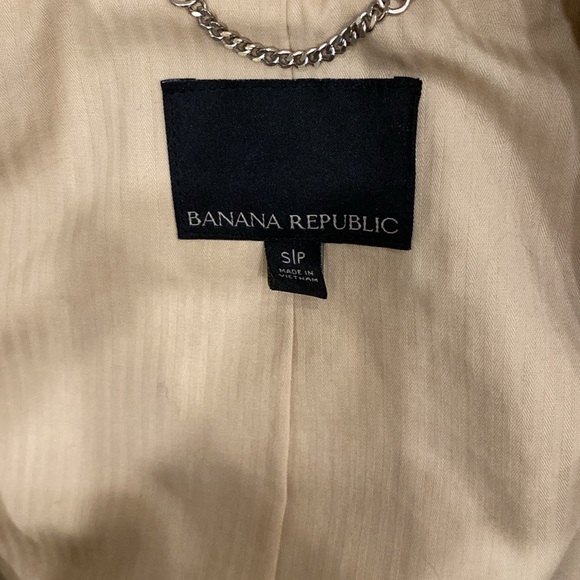 Banana republic small trench coat - Picture 2 of 2